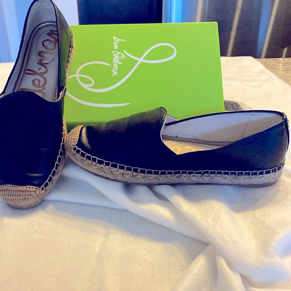 Sam Edelman flat Espadrille’s very comfortable and fits true to size.